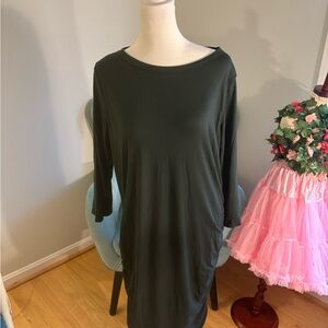Eldridge Black Long Sleeve Dress